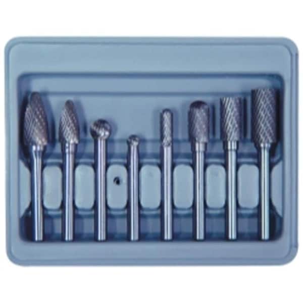 Astro Pneumatic Astro Pneumatic AST2181 8 Piece Double Cut Carbide Burr Set AST2181 - main